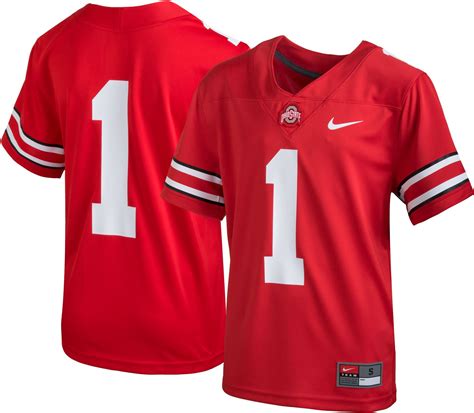 nike youth ohio state buckeyes 15 scarlet replica football jersey|ohio state youth basketball jersey.